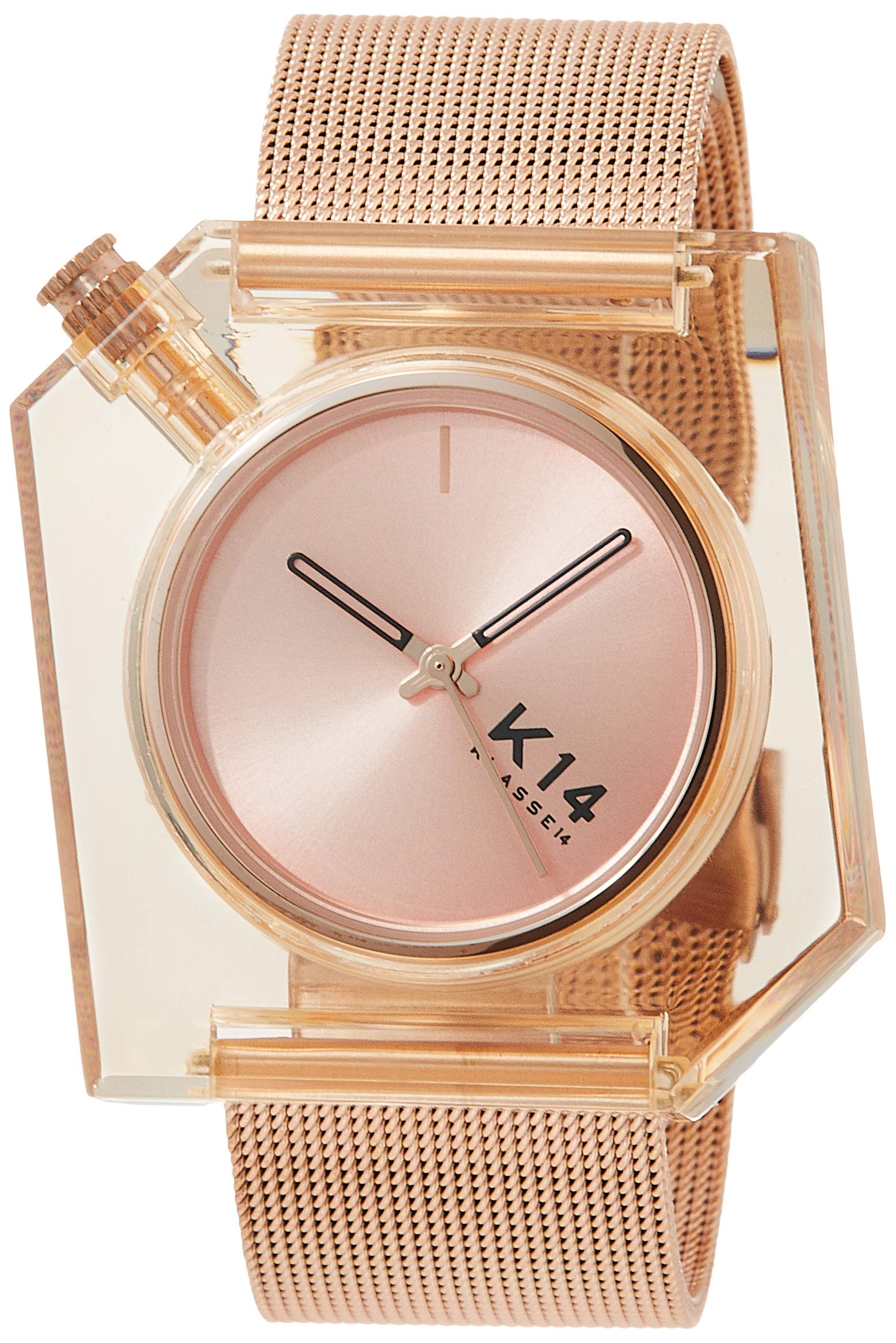 

Часы для девочек K14 Rose Gold Mesh 40 мм WKF20RG001M Pink Gold [Class Fourteen] Мужские