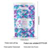 Mermaid Theme Children's Birthday Party Supplies: Cartoon Plates & Disposable Tablecloth