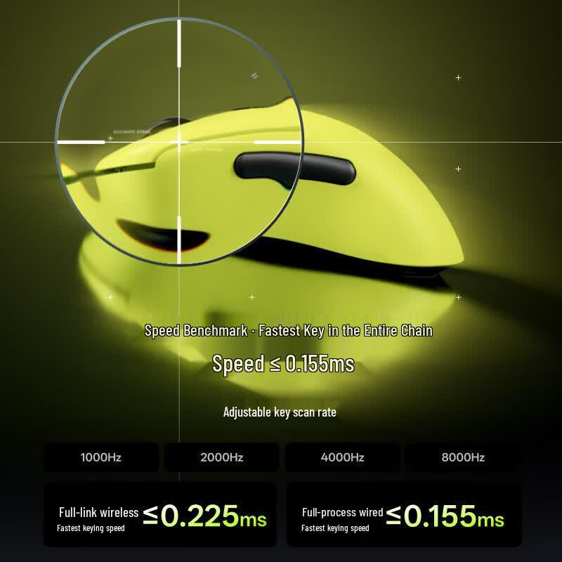 Rapoo VT3 V2 Dual-Mode Wireless Gaming Mouse