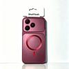 Casing for OPPO A6c Magnetic Metallic Big Window Case