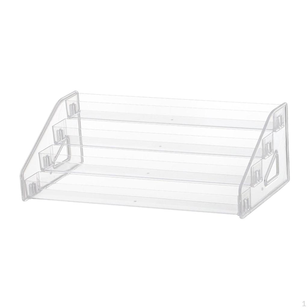 Acrylic Nail Polish Organizer, Easy Clean Vanity Organizer Makeup for Bottles
