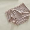 Sous-vêtements pour femmes à taille moyenne : doux, confortables, respirants et respectueux de la peau, culottes mignonnes en dentelle pour un usage quotidien