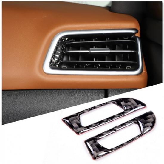 Carbon Side Air Outlet Pulley Button trim Cover For Maserati Ghibil 2014-22