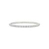 [925 Silver] Pureline Flexible Tennis Bracelet 3.0mm (White) BH7B5B793W9