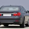ABS Car Rear Trunk Letters Logo Badge Emblem Sticker For BMW 7 Series 730d 740d 745d 750d 760d E38 E65 E66 F01 F02 G11 G12