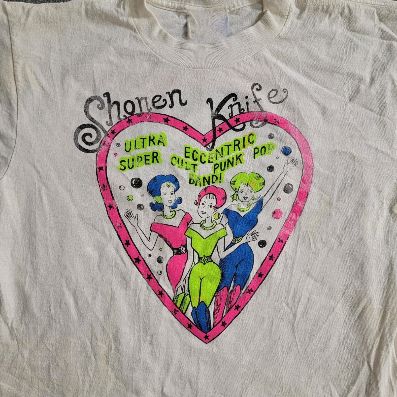 Shonen Knife Secret No 712 Japanese T Shirt White Unisex S-5XL 2B0004 Unisex T-Shirt XXL