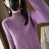 Women Sweater Turtleneck MODERN NEW SAGA Winter Knitted Pullover Autumn Soft Warm Wool Sweaters Knit Top Female Jumper