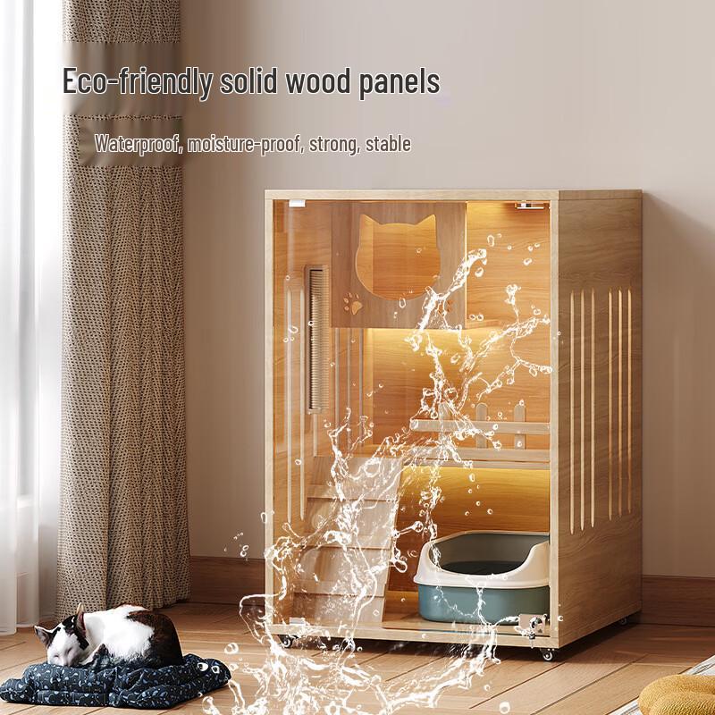 Luxury Multi-Tier Indoor Cat Tree & Condo