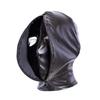Lace Eye-Exposed PU Training Mask: Soft, Fully Wrapped Leather Restraint