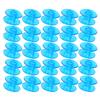 25pcs With Organizer Empty Bobbins Plastic Replacement Bobbins Accessories Plastic Spool  DIY Sewing