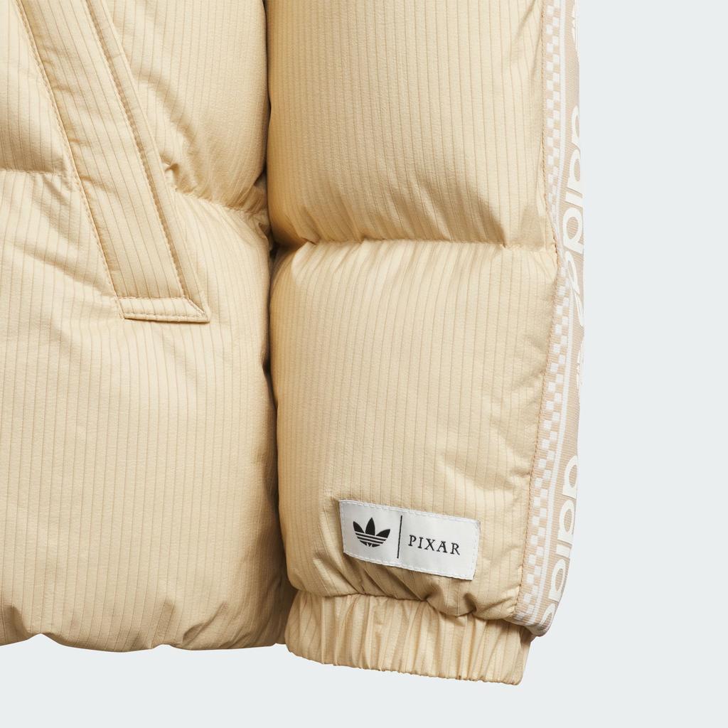 Adidas X Toy Story Collaboration Down Jacket Solid Color Zipper Hooded Warm Duck Down Kids outerwear KB5143