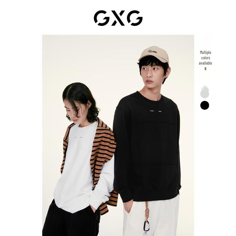 GXG Men's Simple Round Neck Sweatshirt