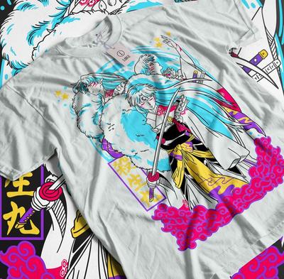 Vintage Anime Manga T-shirt: Japanese Graphic Tee