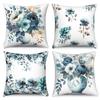 Modern Sofa Pillow Cover Living Home Decor Tropical Flower Decorative Cushion Throw