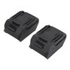 18V Battery Adapter DIY Cable Connector Locks On Battery Plastic Material Black Negative Wire Battery Voltage 18 V