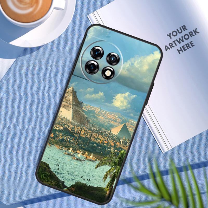 Egypt Pyramids Case For OnePlus Nord 5 CE 2 3 4 Lite N30 OnePlus 11 12 13 15 12R 13R 10T 13T 9 10 Pro Cover