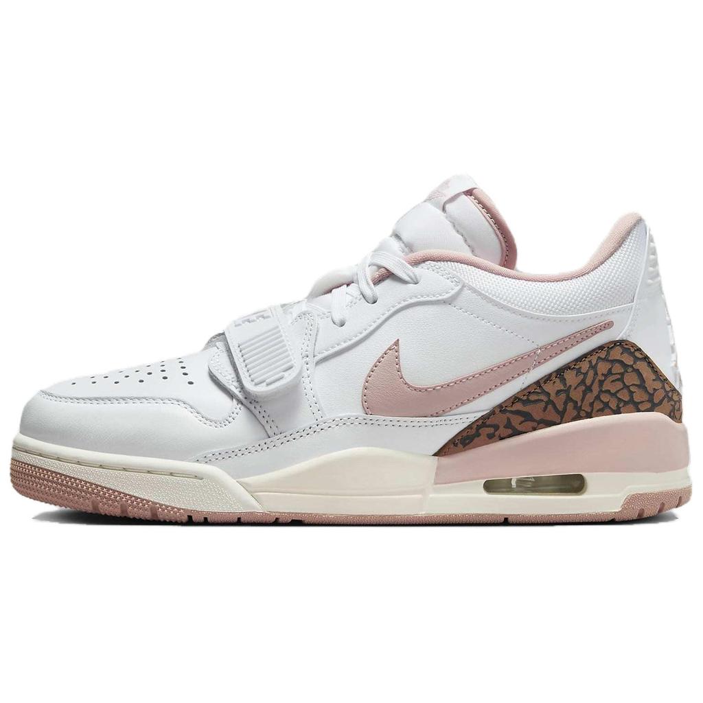 Air Jordan  Jordan Legacy 312 Low White Pink Oxford Women Sneakers Archaeo-Brown Sail FQ7827-116