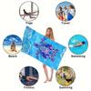 Sea Turtle Beach Towel Large Size Outdoor Travel Camping Absorbent Bath Towel Super Soft Summer Swimming Towel Bath