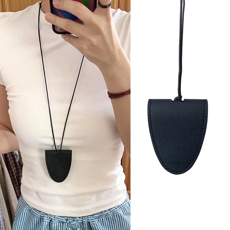 

Anti-Lost Pu Leather Magnetic Hat Clip Sunglasses Storage Neck Hanging Lanyard Glasses Clip Organizer Gadget Hat Holder Girl