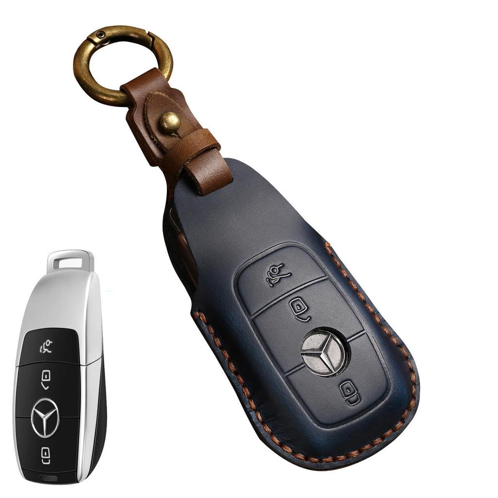 Mercedes-Benz C-Class/GLC Genuine Leather Key Case for C260L/A200