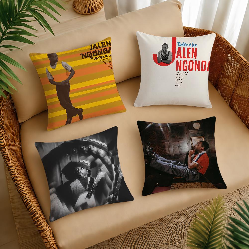 Jalen Ngonda Doctrine Of Love Cushion Cover Square Decorative Throw Pillow Case Sofa Bed Living Room Anniversary Gifts