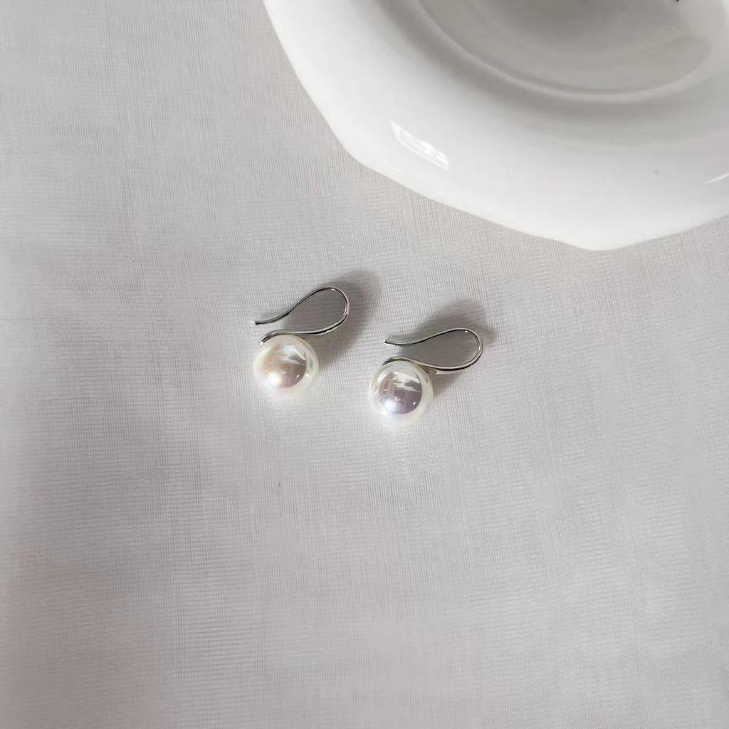Colar de Pérolas Akoya Espelho da Aurora: Mabe Colorida Fantasia, Resistente ao Desbotamento, Design Real de Fênix Autodesenvolvido.
