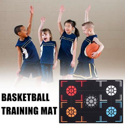 Yousheng Basketball Training Mat for Kids Improve Dribbling Skills Non-Slip Surface Mat Foldable Anti-Slip Sport Mat Ball Control Dribble Practice Mat