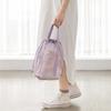 Foldable Drawstring Mesh Toiletry Bag for Travel Swimming Organization