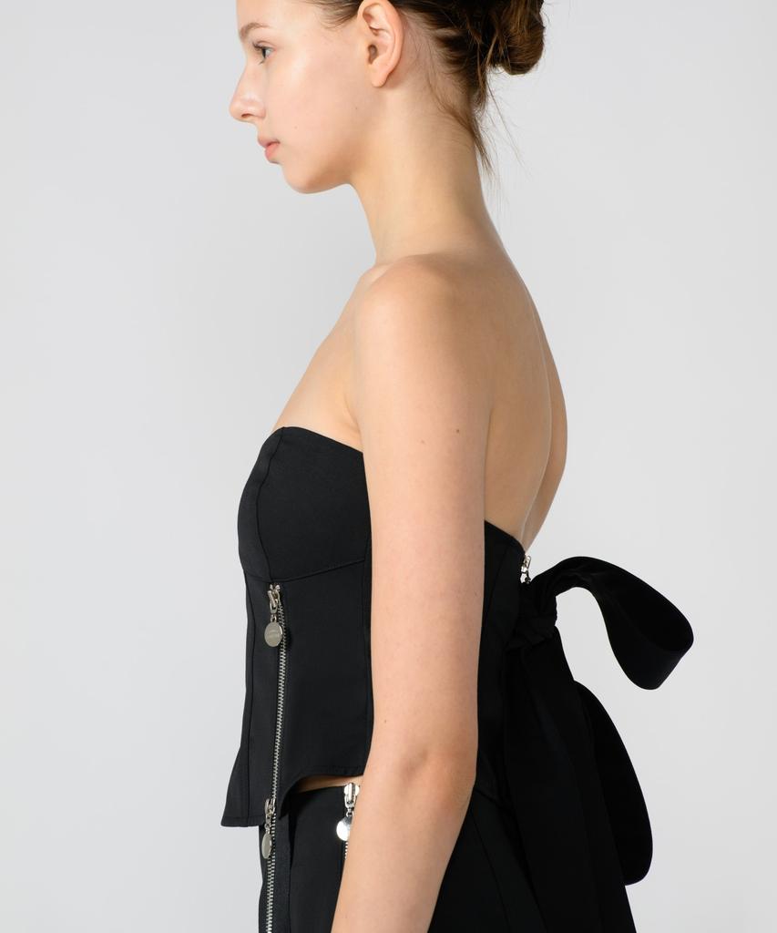 LUNECAVE Moonveil Summer Wool Bustier