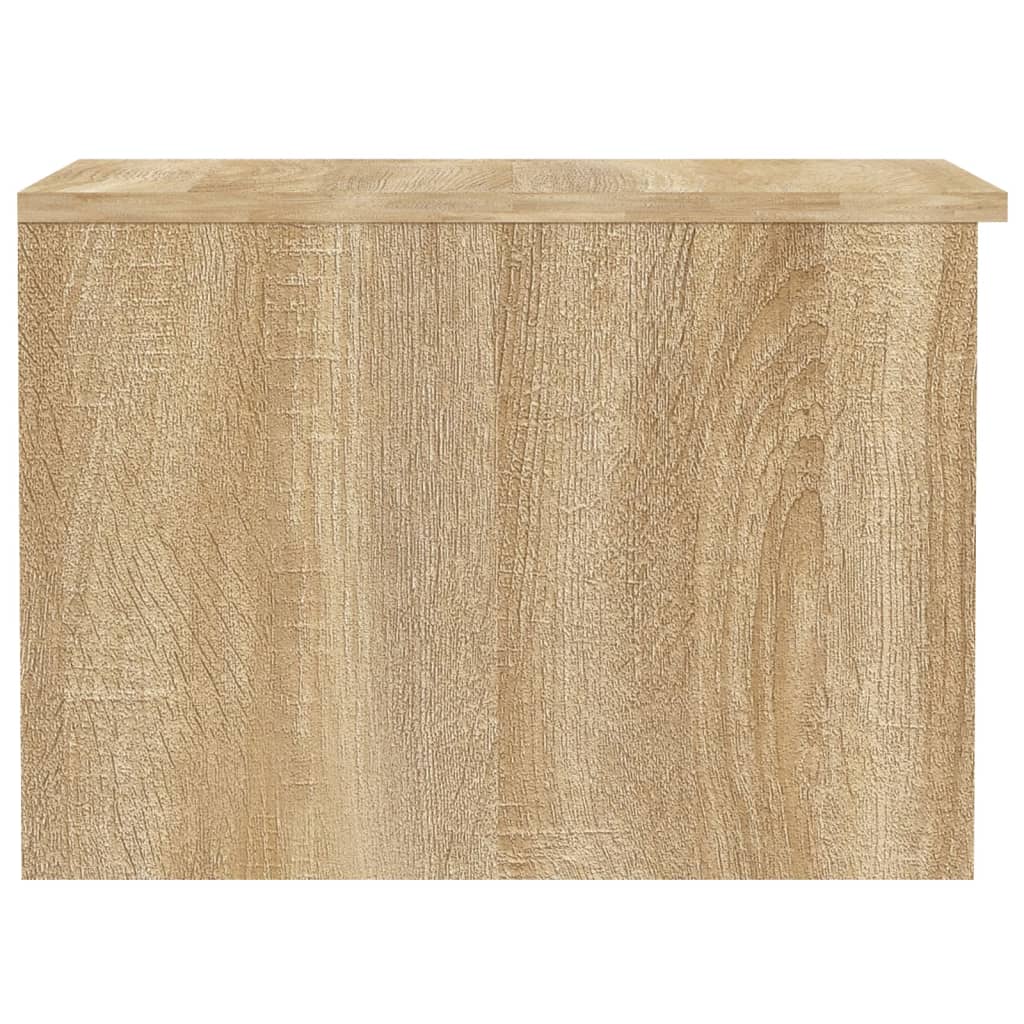 Coffee Table Sonoma Oak 50x50x36 cm Particle Board
