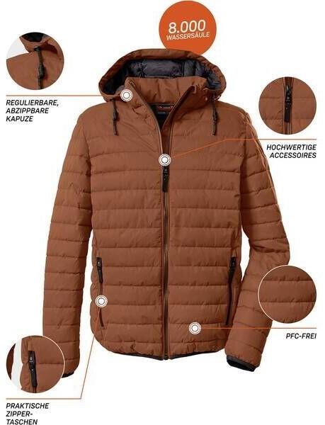 Зимняя куртка G.I.G.A. DX by Killtec GW 42 MN QLTD JCKT rost