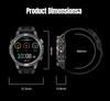 2026 New Adult Outdoor GPS Sport Smart Watch Altimeter Barometer 10ATM Waterproof 580mAh Battery Bluetooth Call Men AMOLED Smartwatch