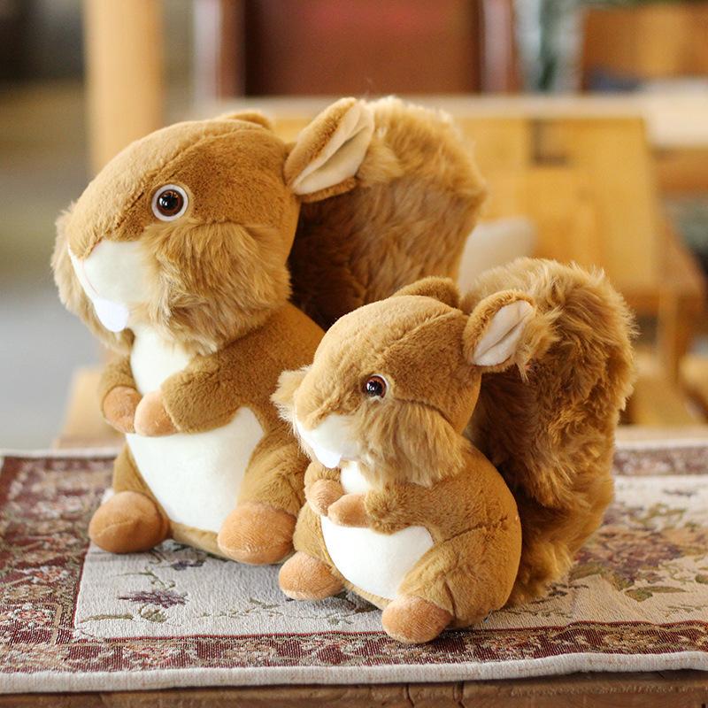 Squirrel Animal Plush Toy Doll Toys Home Decoration Doll Cute Pillow Cute Hamster