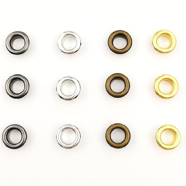 200Pcs 6mm Tarpaulin Eyelet Eyelet with Setting Punching Tool for Tarpaulin Canvas Curtain Clothes Leather Craft Repair