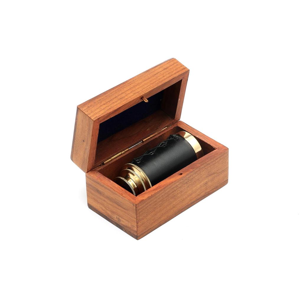 Old-World Nautical Telescope Gift Set