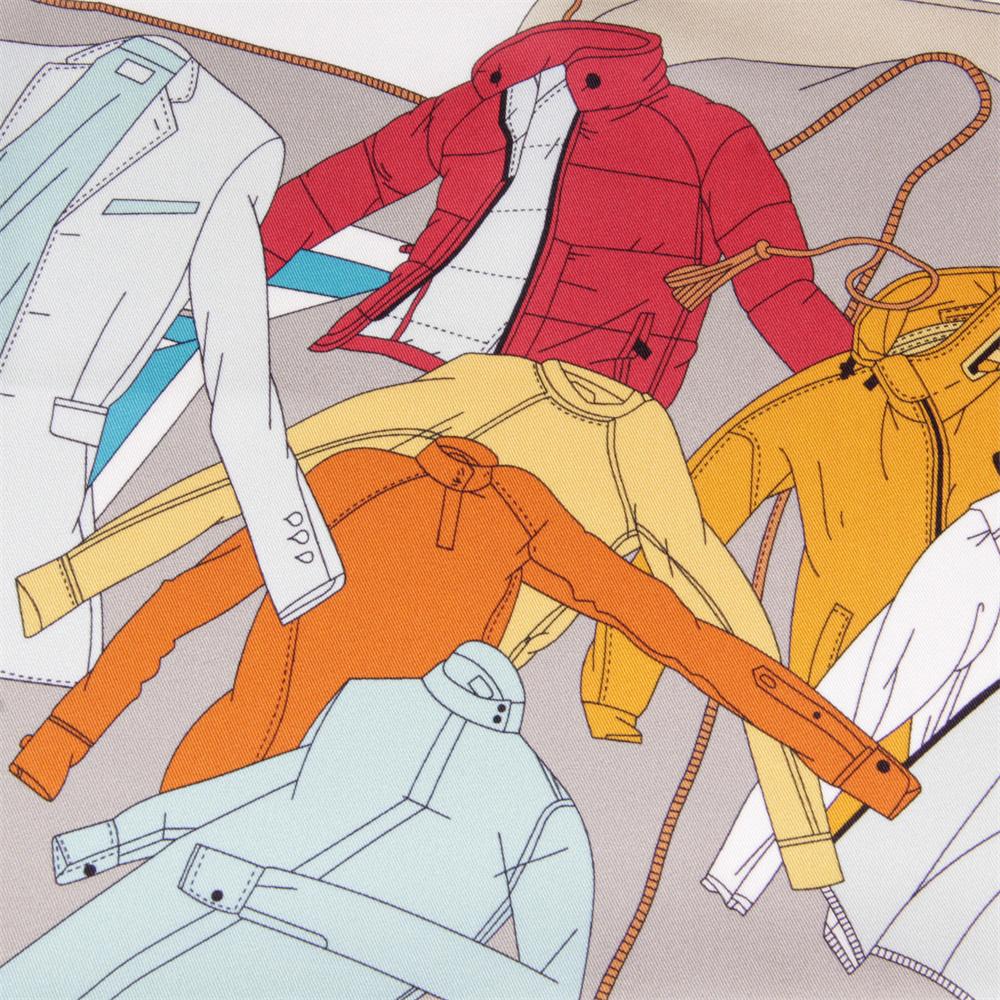 POBING Curled Twill Silk Scarf Women Saddle Double Side Printed Square Scarves Wraps Echarpes Foulards Femme Hijabs 70CM