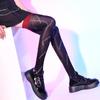 2022 Internet Celebrity Fashion Trend Horse Oil Socks Personality Letter Stockings Beautiful Legs Shaping Stockings Anti-hook Pantyhose Women