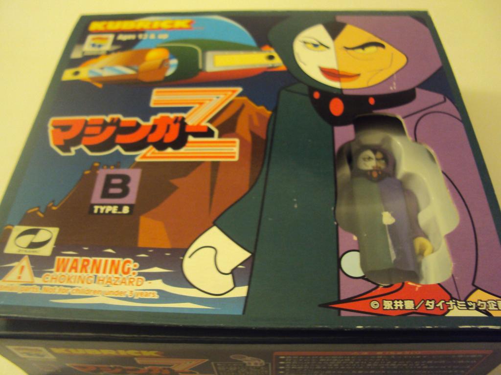 Medicom Toy Kubrick Mazinger Z Type B Boss Aphrodite (Baron Ashura, Borot, A) (Completed)
