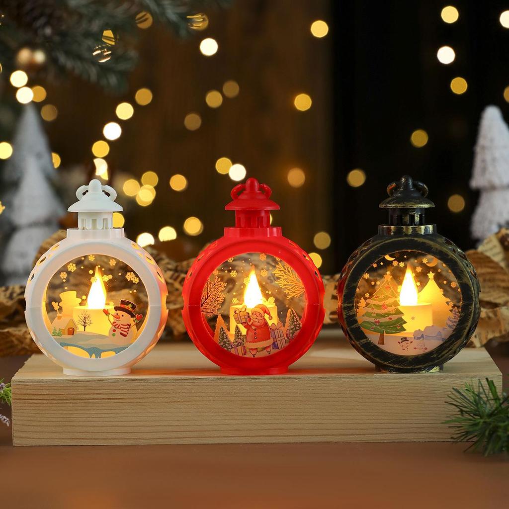 Christmas Eve Children's Night Light Crystal Ball Decor
