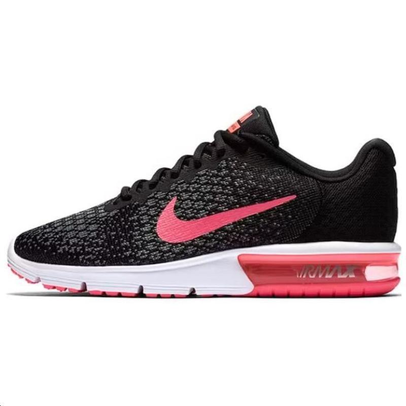 Nike Air Max Sequent 2 Black Vivid Pink Women s 852465-006 36