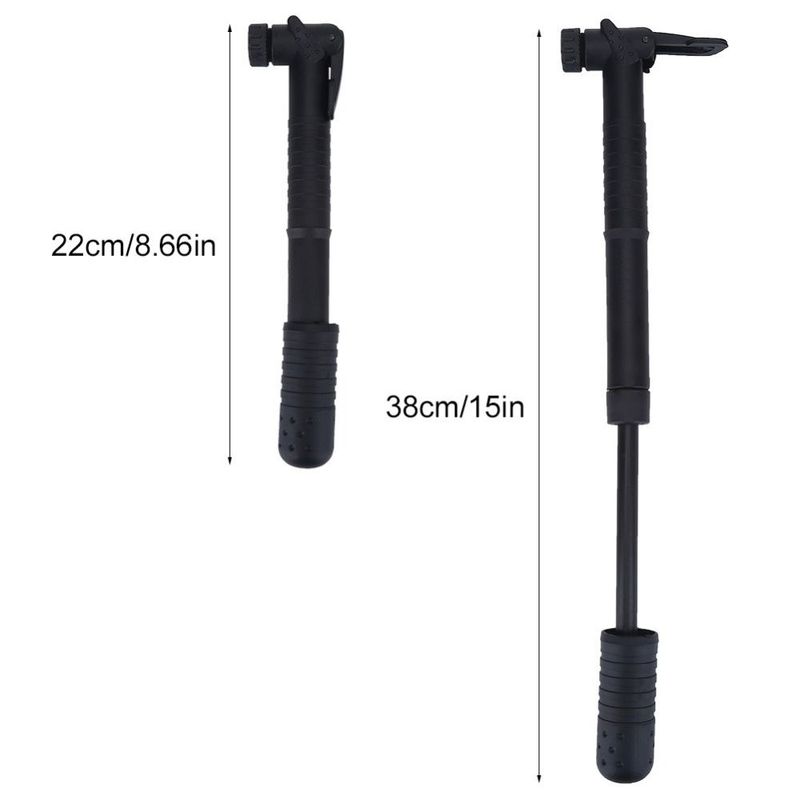 Ultralight Nylon Bicycle Accessories Bracket High Pressure Air Pumps Inflator Bike Tyre Pump