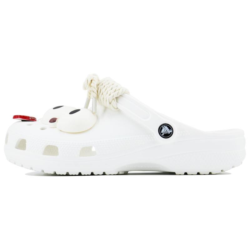 Crocs Classic clog big eyes SDS funny and cute cartoon home casual beach hole shoes for men and women white