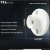 Foshan LED Energy-Saving Bulb, E27 Base, Round Column, 3W-13W