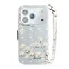 For iPhone 17 Pro Max Case Pattern Printing Leather Wallet Phone Cover with Wrist Strap