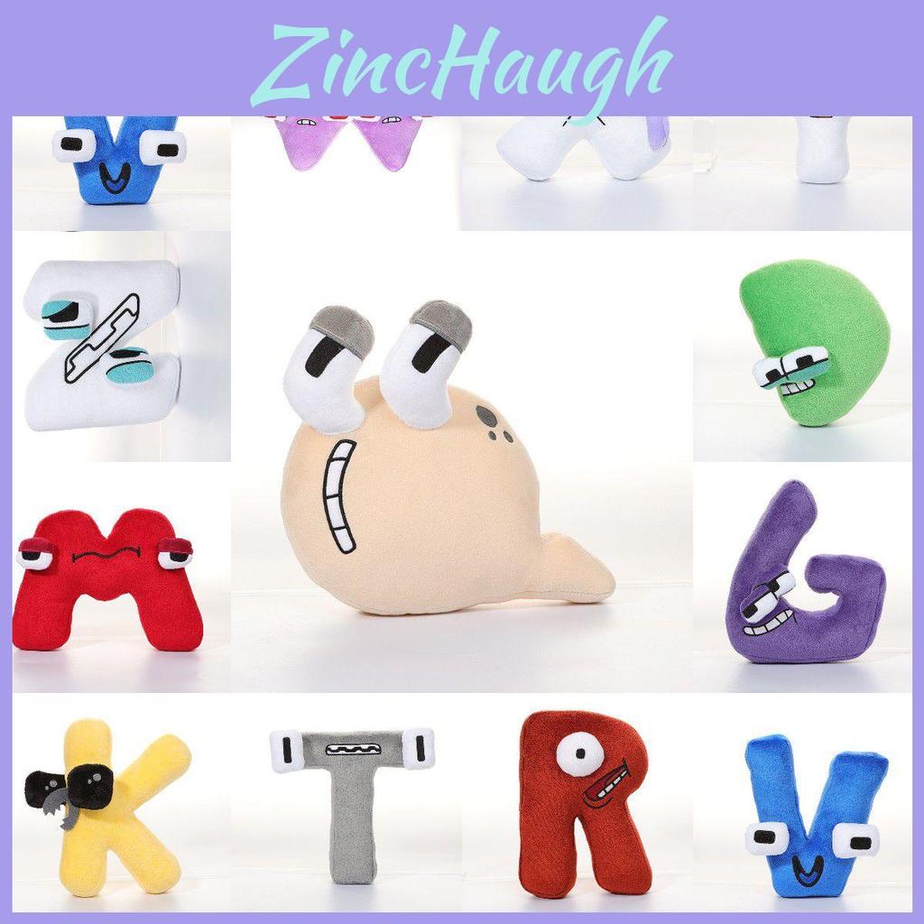 Soft Alphabet Lore Letter A Plush Dolls Educational Toys Xmas Gift