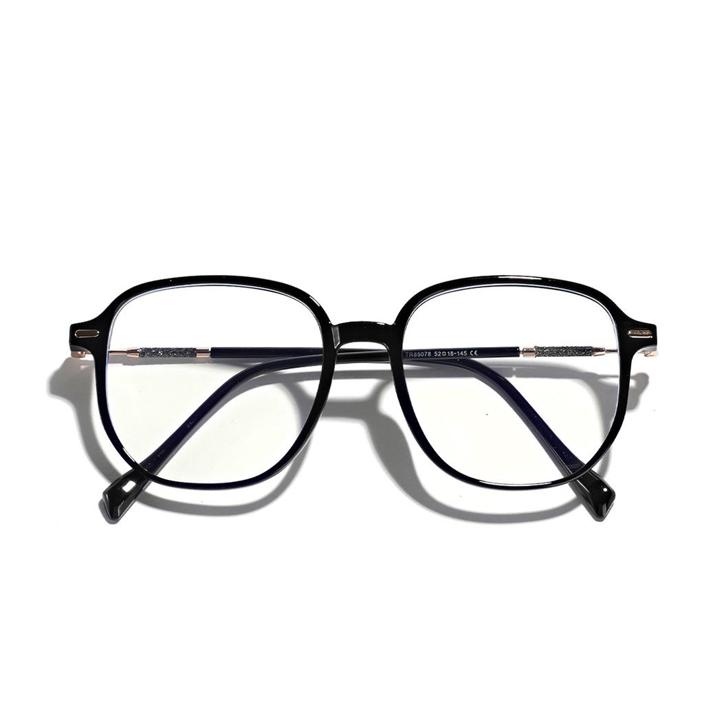 Yiwu Large Frame Frame Retro Versatile Personalized Flat Glasses Women'S Plain Glasses Men