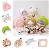 20CM Doll Headgear Deer Cat Bread Cute Plush Hat Gift Cartoon Animal Ear Cap  Toy