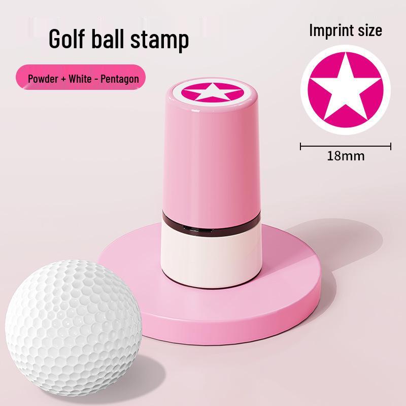 Quick-Dry Waterproof Golf Ball Marker Stamp - Various Patterns and Styles
