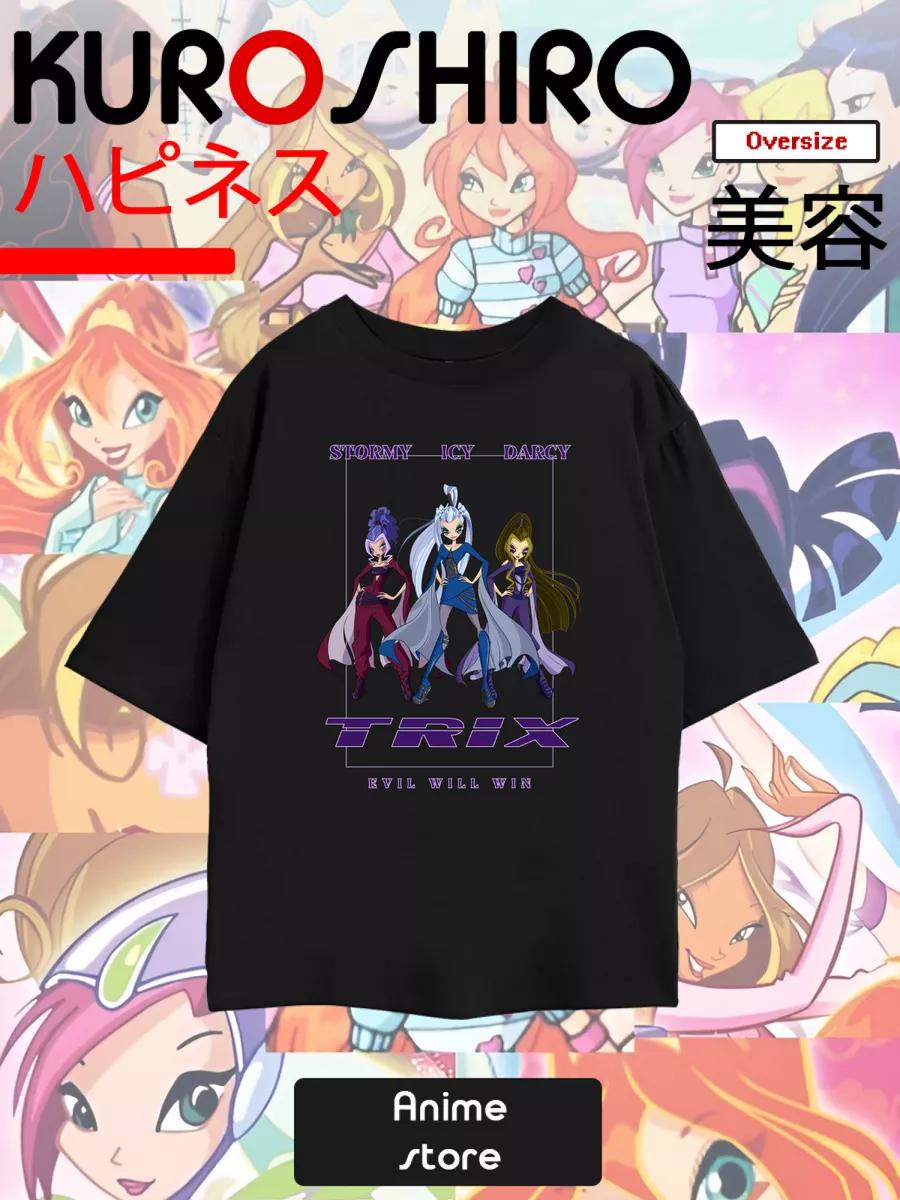 

T-shirt with dark art print There Is No Escape , alternative style, black (oversize) XL