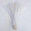 Top Quality 50 Pcs Pure White Rooster Tail Feather 30-35Cm 12-14Inch Natural Feathers Wedding Decoration Clothing Accessories